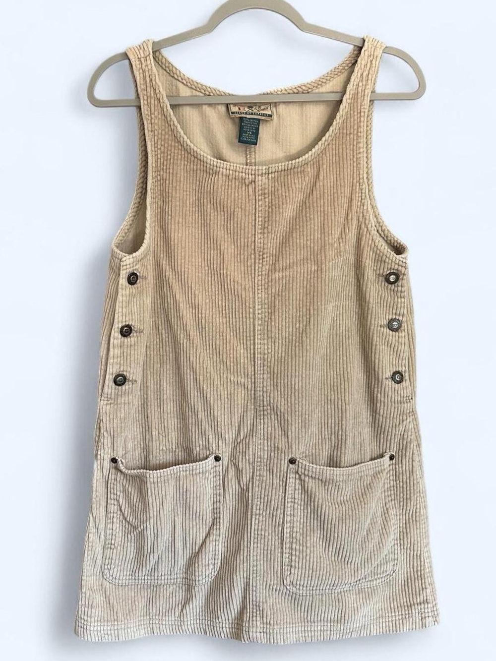Vintage 90s Express Corduroy Mini Dress